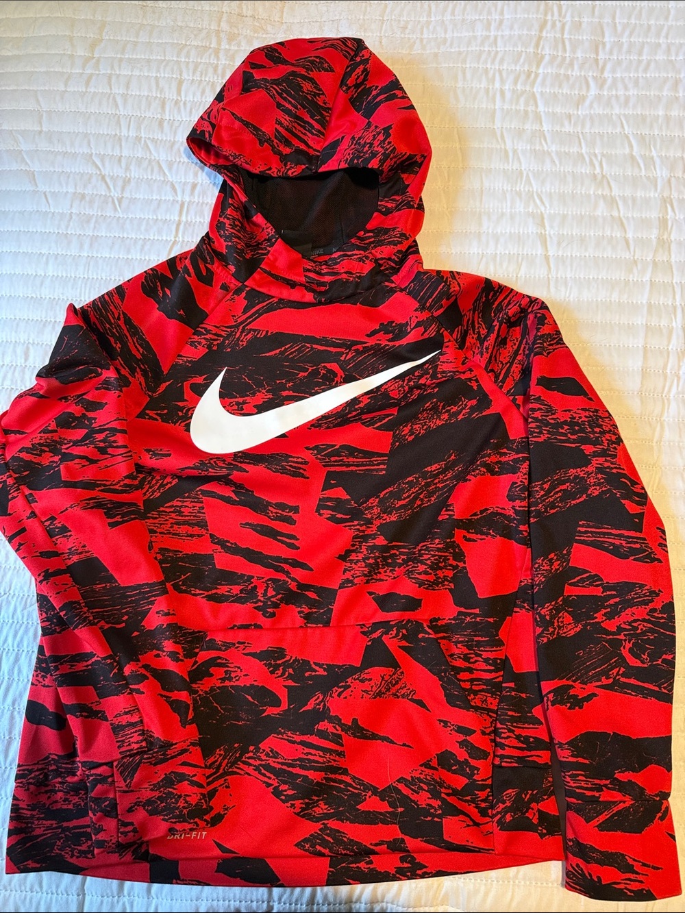 Nike Red & Black Hooded sweatshirt